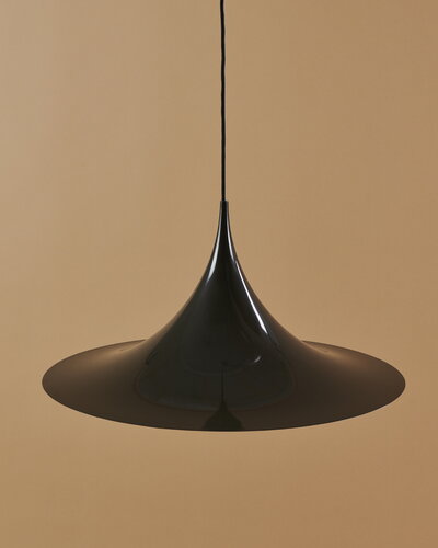 Gubi Semi Pendant Cm Dark Cocoa Glossy Finnish Design Shop