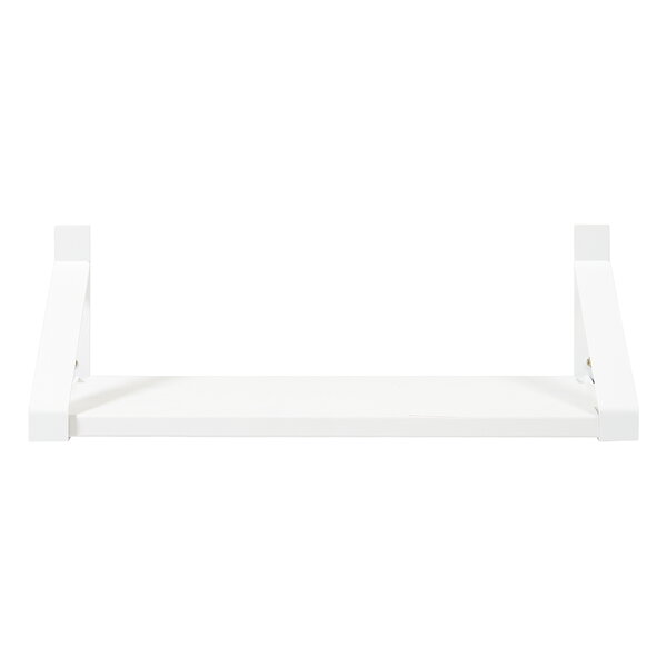 Lundia Classic Wall Shelf X Cm White White Lacquered Pine