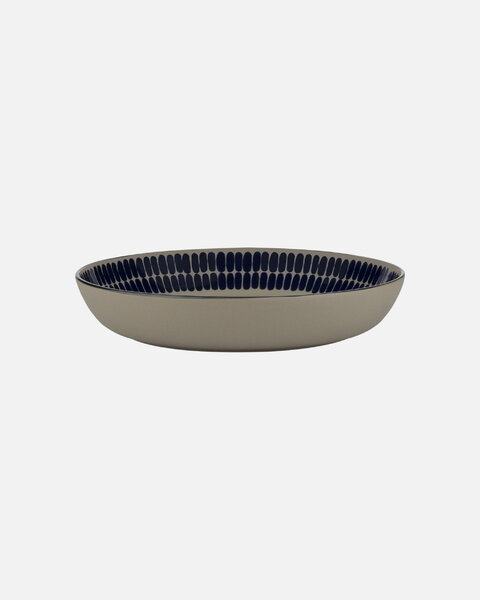 Marimekko Oiva Alku Plate Cm Terra Dark Blue Finnish