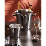 Alessi 5052 wine cooler, 25 cm, stainless steel, decoration image