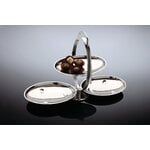 Alessi Anna Gong folding cake stand, stainless steel, decoration image