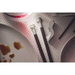 Alessi Alessandro Stick syömäpuikot ja alusta, eebenpuu - ruostumaton teräs, sisustuskuva
