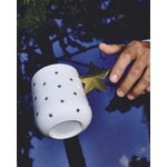 Alessi Delight mug, white - gold, view 2