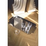 Alessi Tau tray with handles, stainless steel, decoration image