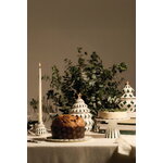 Alessi Delight karkkipurkki, 15,5 x 22 cm, valkoinen - vihreä - kulta, näkymä 4