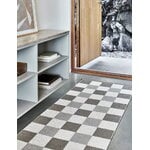 Pappelina Pix rug, 70 x 160 cm, dark linen - vanilla - linen