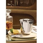 Alessi The Tending Box - cubitera y pinzas, acero inoxidable, imagen de decoración
