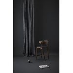 Sibast No 7 bar stool, 65 cm, black - black leather