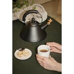 Alessi Kettle 9093, 2 L, black steel, Anniversary 2025, decoration image