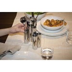 Alessi Range Canale, support à couverts, acier inoxydable, image décorative
