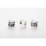 Hasami Porcelain Ryuji Kamiyama tazza d'arte, "Ambiguous time", 385 ml, bianco, immagine decorativa