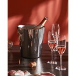 Alessi Bolly wine cooler, mirror polished stainless steel, decoration image