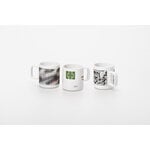 Hasami Porcelain Ryuji Kamiyama tazza d'arte, "Ambiguous time", 385 ml, bianco, immagine decorativa