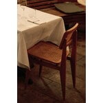 GUBI C-chair Outdoor, teak - HDPE cane, decoration image