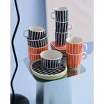 Marimekko Oiva - Piccolo mug, 4 dl, white - light pink - orange, decoration image