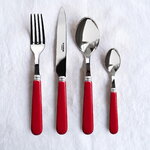 Sabre Paris Pop Unis dinner fork, burgundy, decoration image