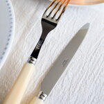 Sabre Paris Pop Unis dinner fork, ivory, decoration image