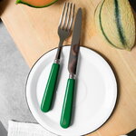 Sabre Paris Pop Unis dinner fork, green, decoration image
