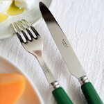 Sabre Paris Pop Unis dinner fork, green, decoration image