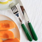 Sabre Paris Pop Unis dinner fork, green, decoration image