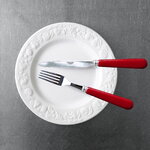 Sabre Paris Pop Unis dinner fork, burgundy, decoration image