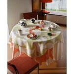 Marimekko Unikko Shape small plate, orange red, decoration image