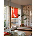 Marimekko Jokeri puuvillakangas, puuteri - puuvilla, sisustuskuva