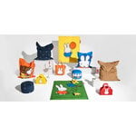 Fatboy Recycled Original Slim Cord x Miffy säkkituoli, deep blue, sisustuskuva
