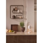 AYTM Curva Square display shelf, silver, decoration image