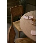 GUBI C-chair Outdoor, teak - HDPE cane, decoration image