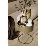 ferm LIVING Plant Box, round, olive