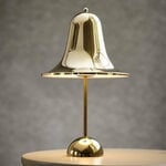 Verpan Pantop Portable table lamp 18 cm, brass