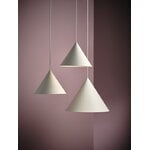 Frandsen Benjamin pendant XL, 46 cm, matt white