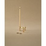 STOFF Copenhagen STOFF Nagel candle holder cuff, 3 pcs, brass, view 3