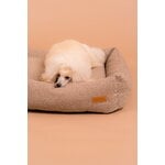 PAIKKA Boucle Bed koiranpeti, vaaleanruskea, näkymä 3