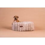 PAIKKA Orthopedic Plush Bed Round dog bed, taupe, decoration image
