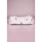 PAIKKA Treasure Bed koiranpeti, 95 x 75 cm, vaaleanpunainen, sisustuskuva