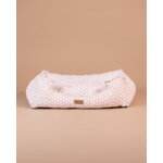 PAIKKA Treasure Bed koiranpeti, 95 x 75 cm, vaaleanpunainen, sisustuskuva