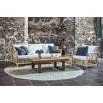 Sika-Design Caroline lounge chair, natural - white