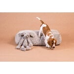 PAIKKA Bed Stone Leo dog bed, grey leopard, decoration image