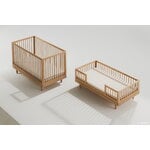 Nobodinoz Pure Evolving crib, oak, view 8