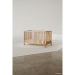 Nobodinoz Latitude Evolving crib, oak, view 17