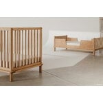 Nobodinoz Latitude Evolving crib, oak, view 2