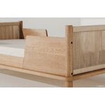 Nobodinoz Latitude Junior bed with 2 safety rails, oak, view 2