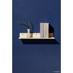 Nobodinoz Wall shelf, 50 cm, ivory steel, view 5