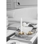 Skultuna Festivitas candle holder, polished brass, decoration image