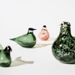 Iittala Birds by Toikka, Reed Warbler, verde pino