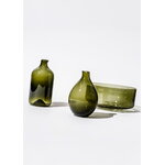 Iittala Lintupullo suora, 94 x 183 mm, sammaleenvihreä, sisustuskuva