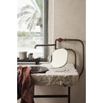 ferm LIVING Bon Accessories pieni kuppi, hiekka - musta lasitus