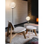 Tom Dixon Whirl Cone Fat table lamp, silver, decoration image